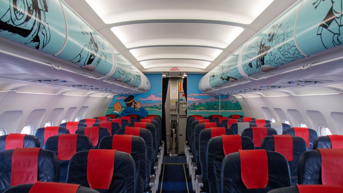 Brussels Airlines Tintin