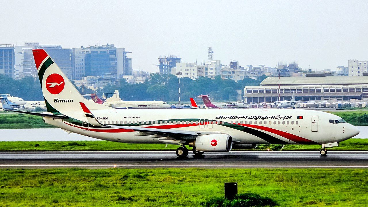 Biman Bangladesh Boeing 737