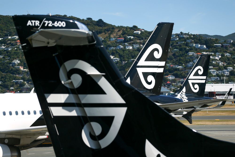 Air New Zealand at Wellington