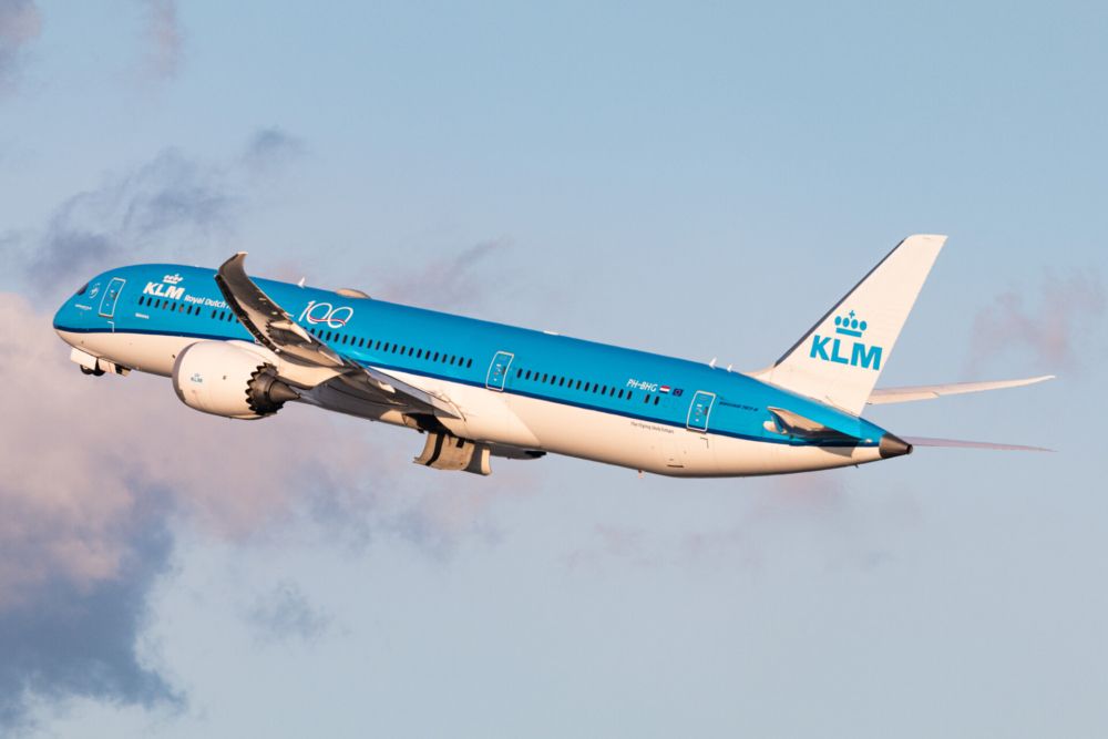 KLM B787