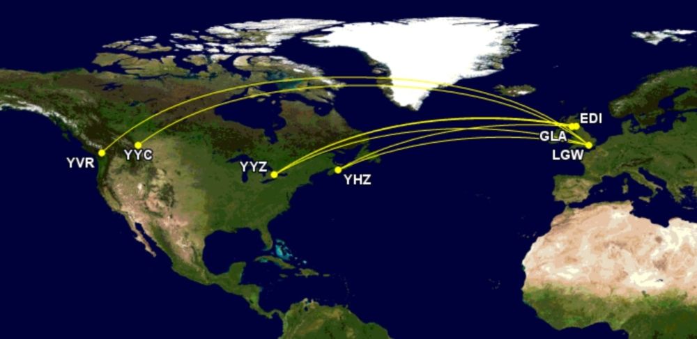 Pushing Ahead: WestJet Will Have 7 UK Routes Next Summer