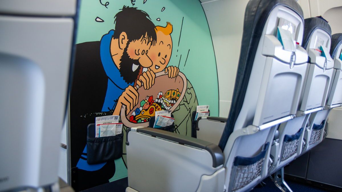 Brussels Airlines Tintin