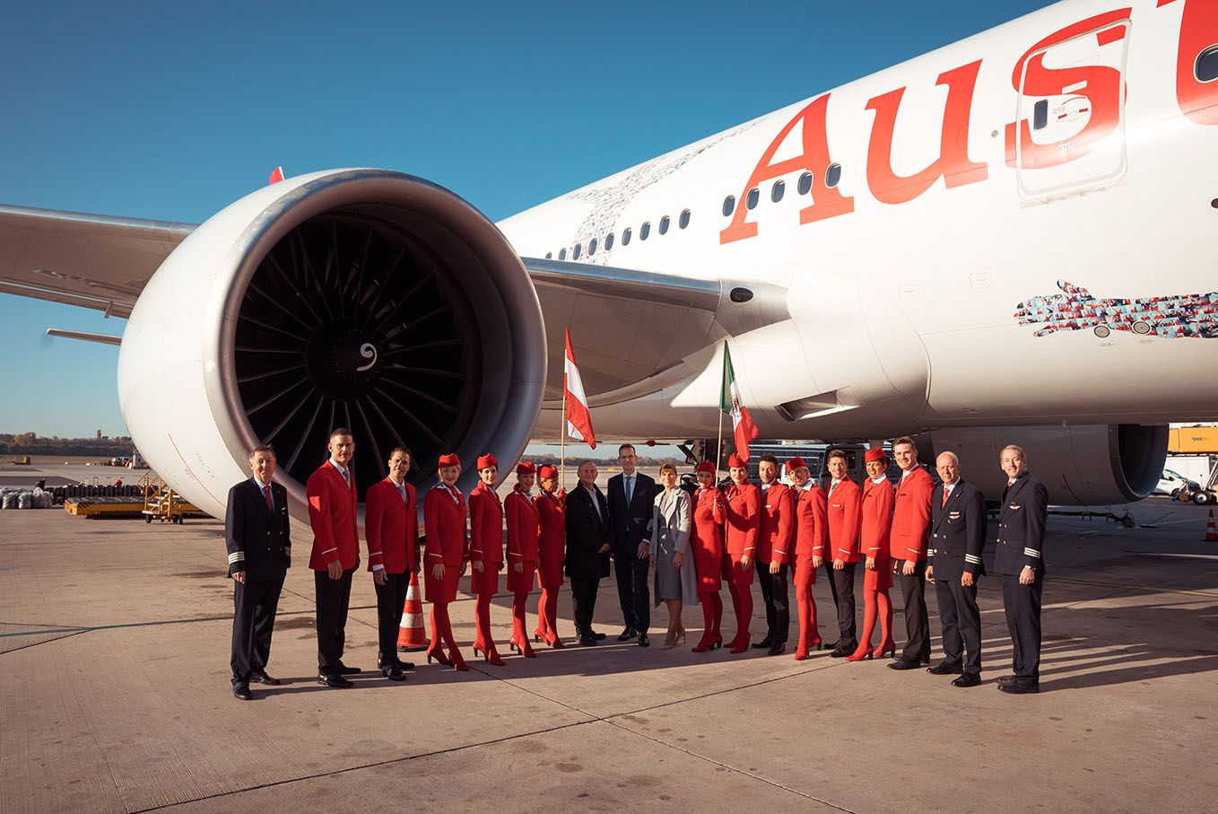 Austrian Airlines, Boeing 777, Cancun