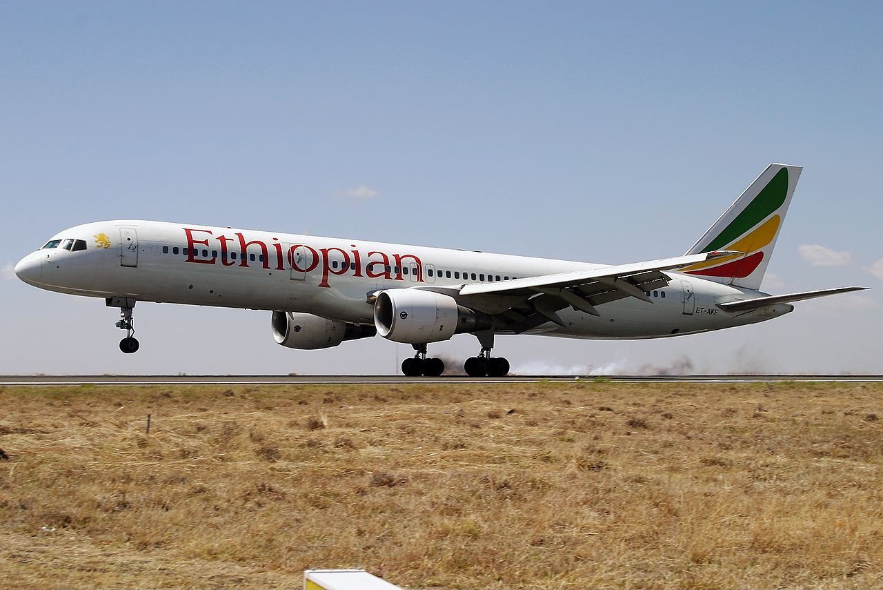 Ethiopian Airlines Boeing 757