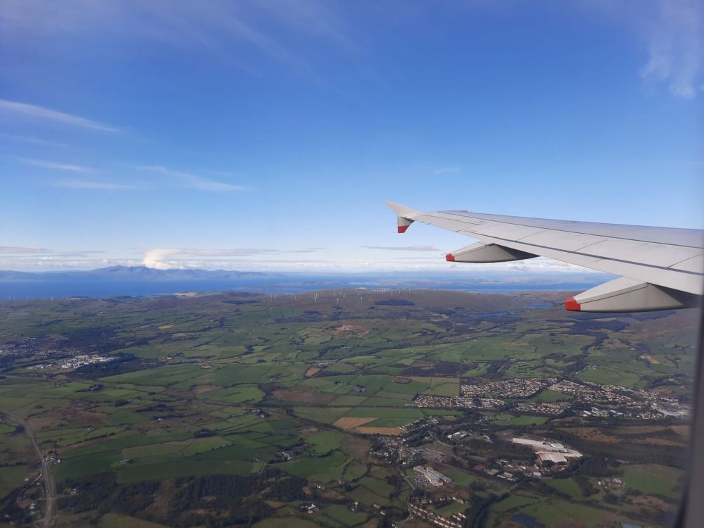 Glasgow Airport Approach