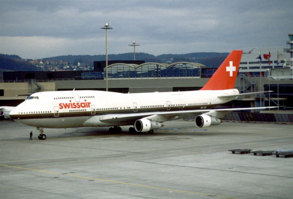 Swissair 747-300