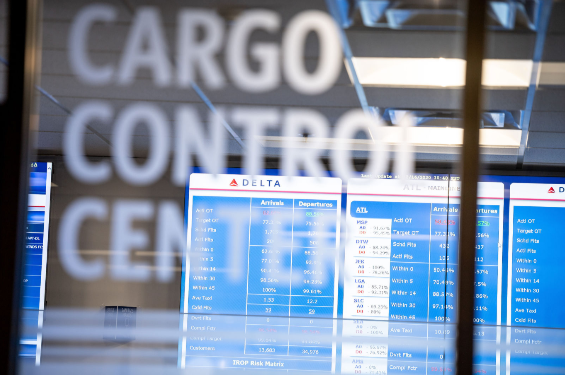 Delta Air Lines Cargo Control Center