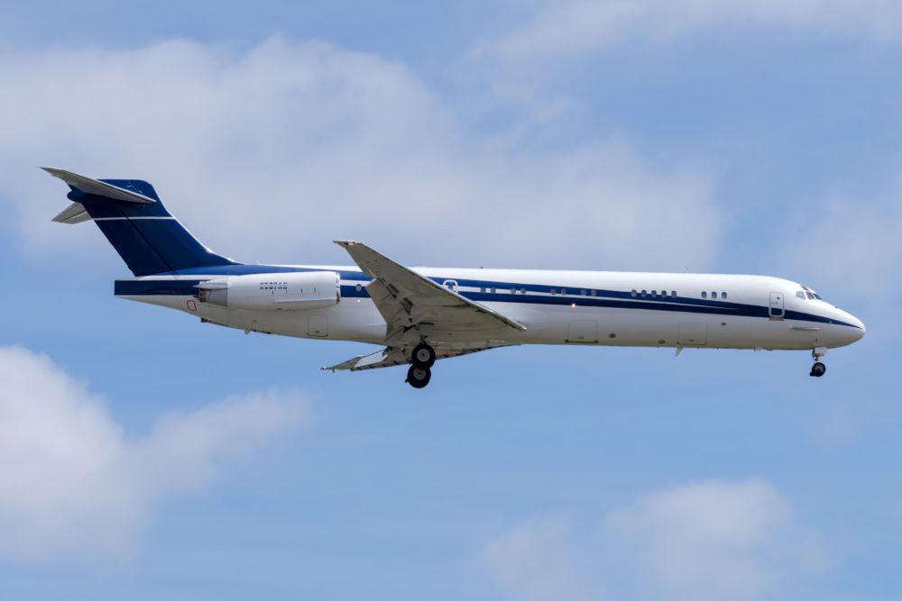 MD-87, Crash, Houston