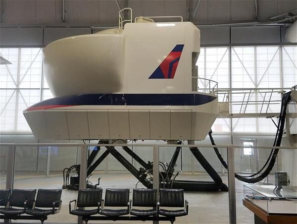 Delta flight simulator