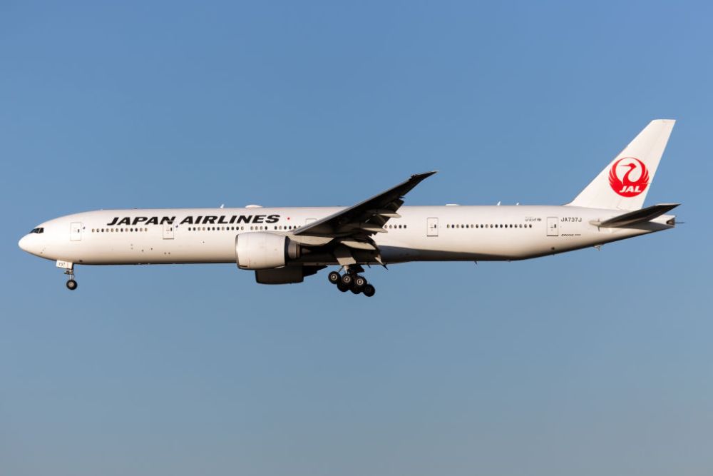 Japan Airlines Boeing 777-300ER Getty