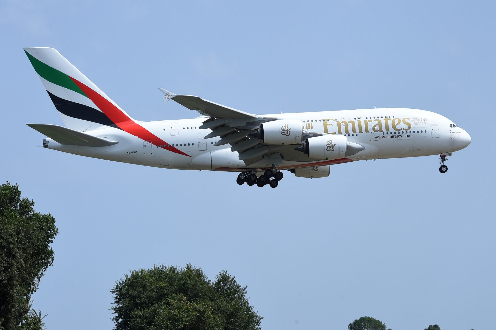 Emirates, Airbus A380, Delivery