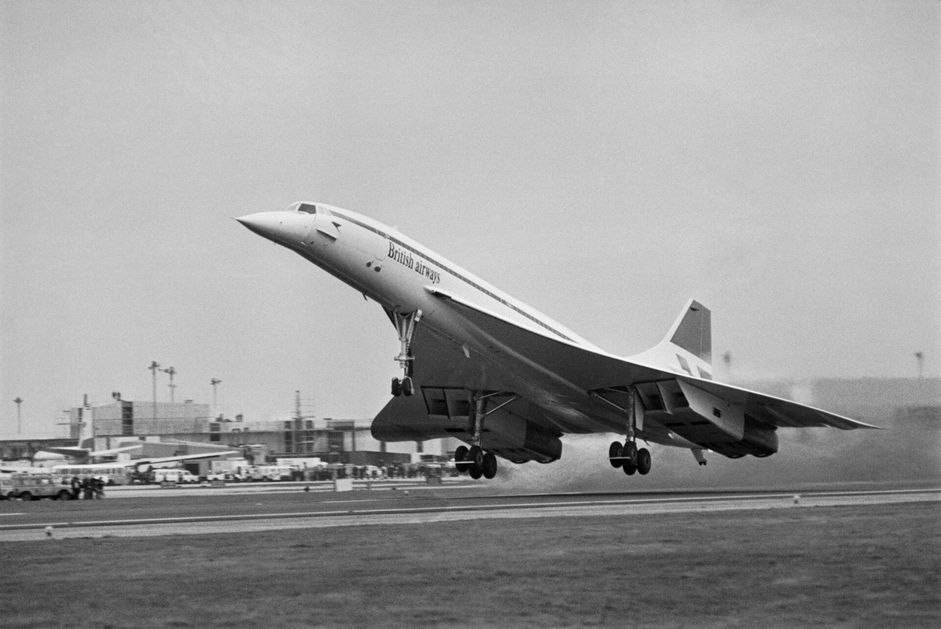 British Airways Concorde Taking Off