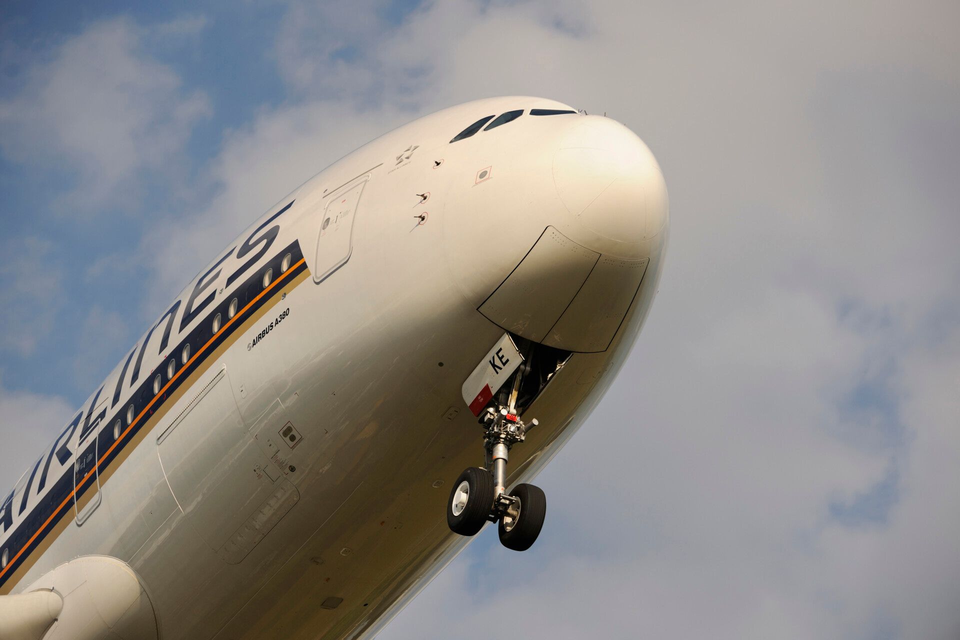 Singapore Airlines, Airbus A380, London Heathrow