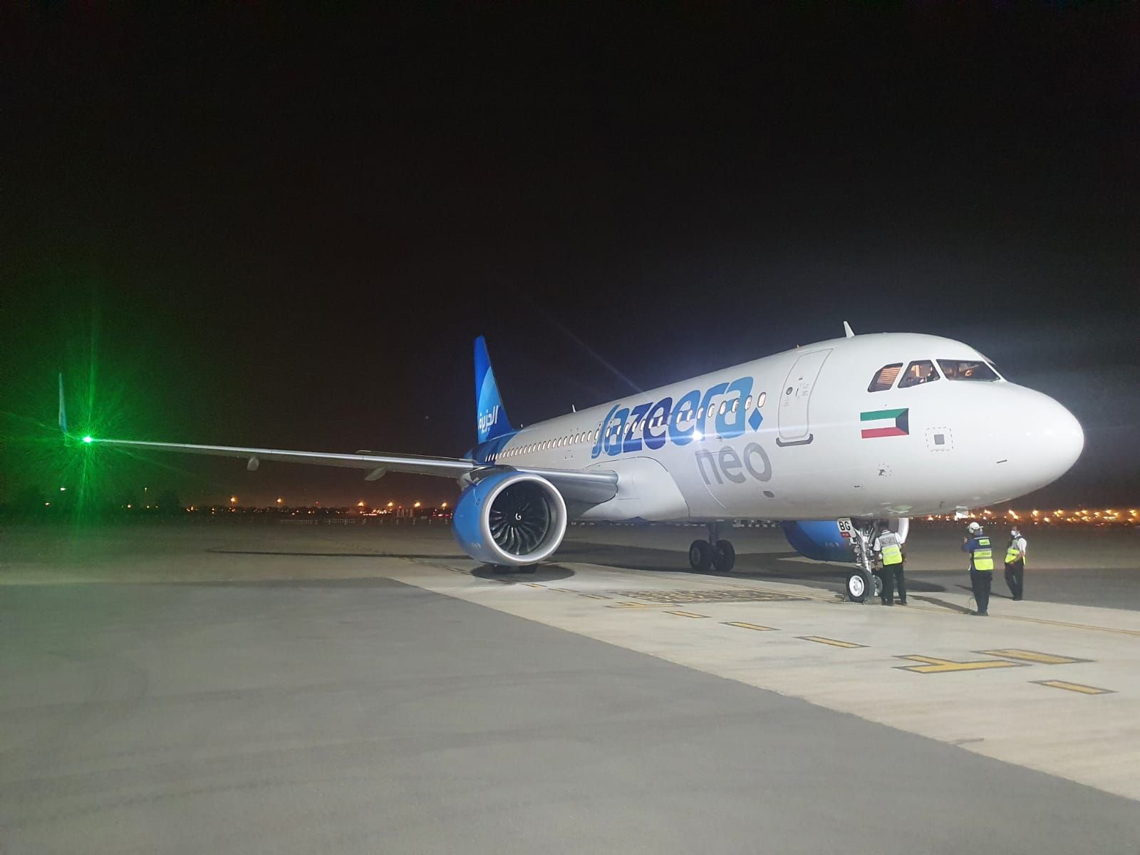 Jazeera new aircraft arrives to Kuwait