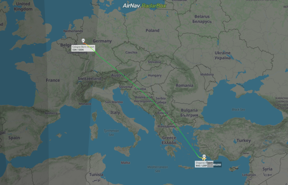 CORENDON FLIGHT STATUS TODAY visual data 4
