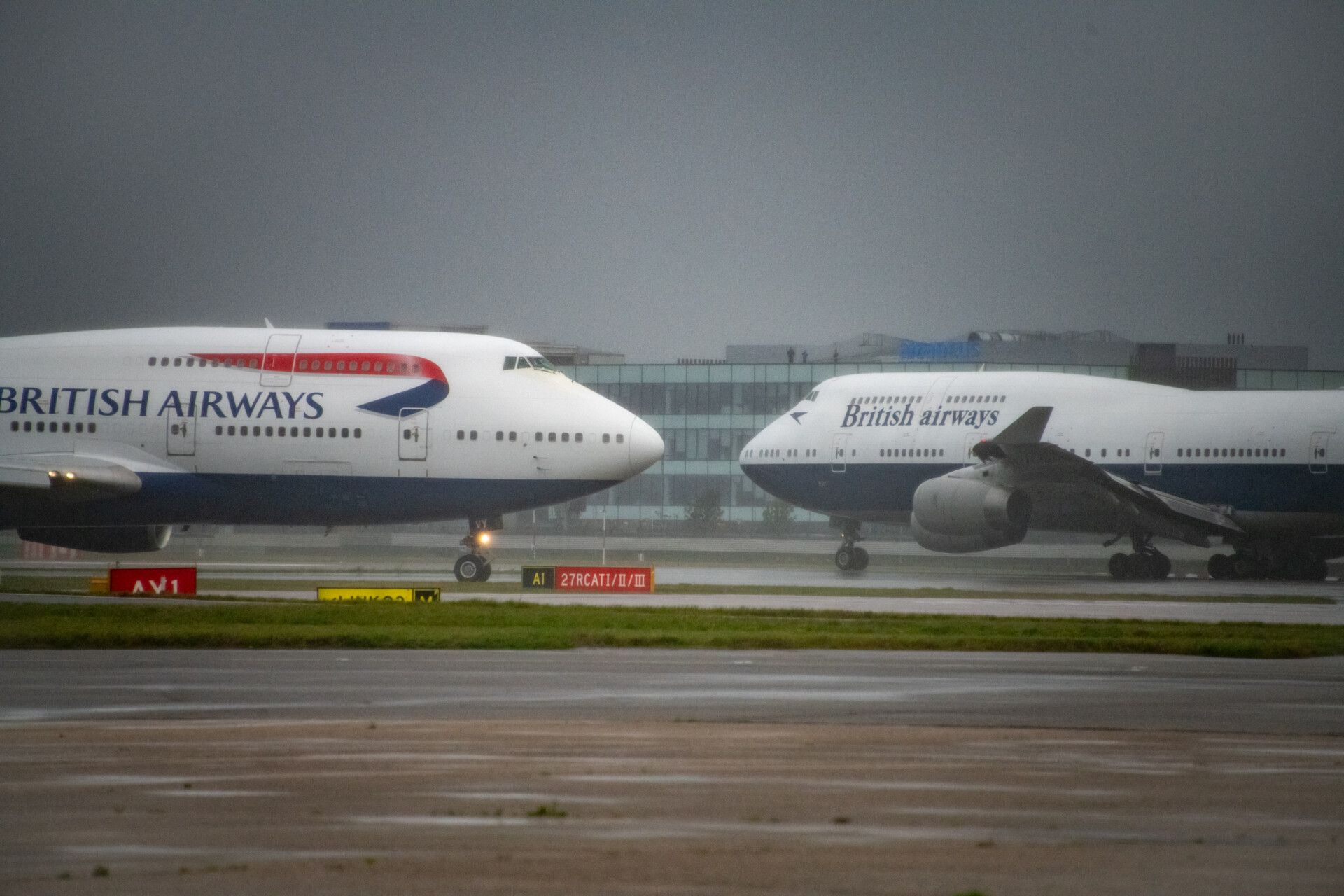 British Airways, Boeing 747, Final Departure