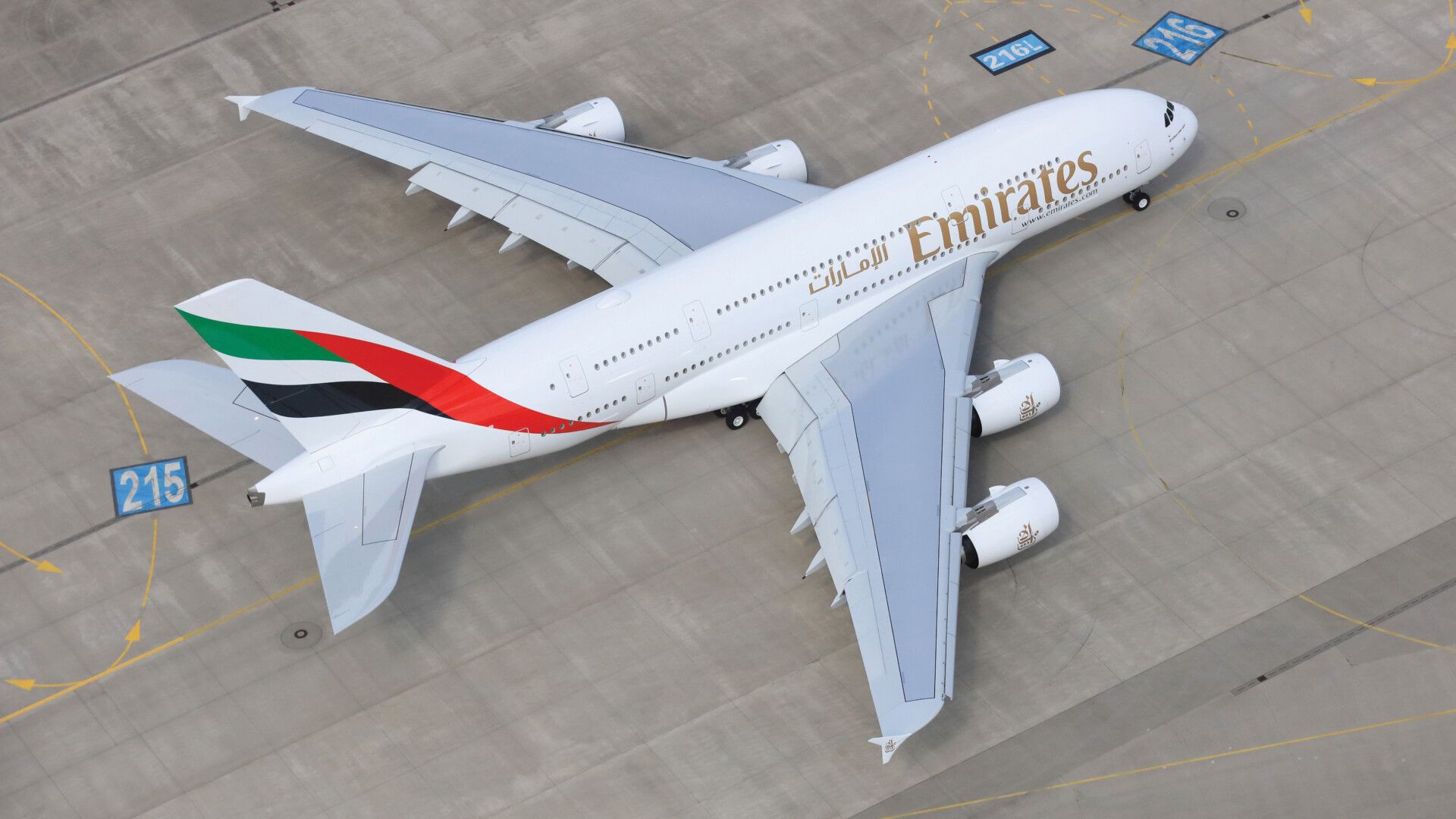 Emirates, Airbus A380, Istanbul