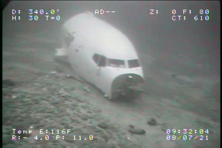 NTSB, Transair Boeing 737, Salvaged