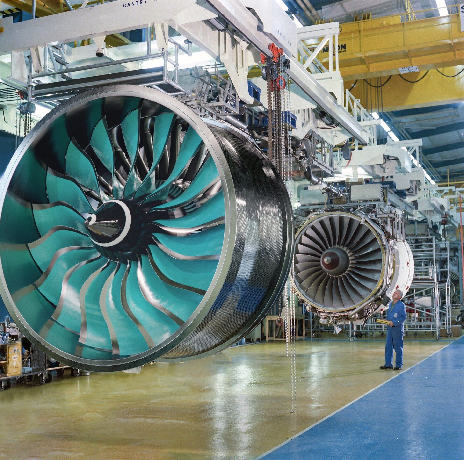 Largest turbofan engine in history RollsRoyce Ultrafan performs first  static test  Air Data News