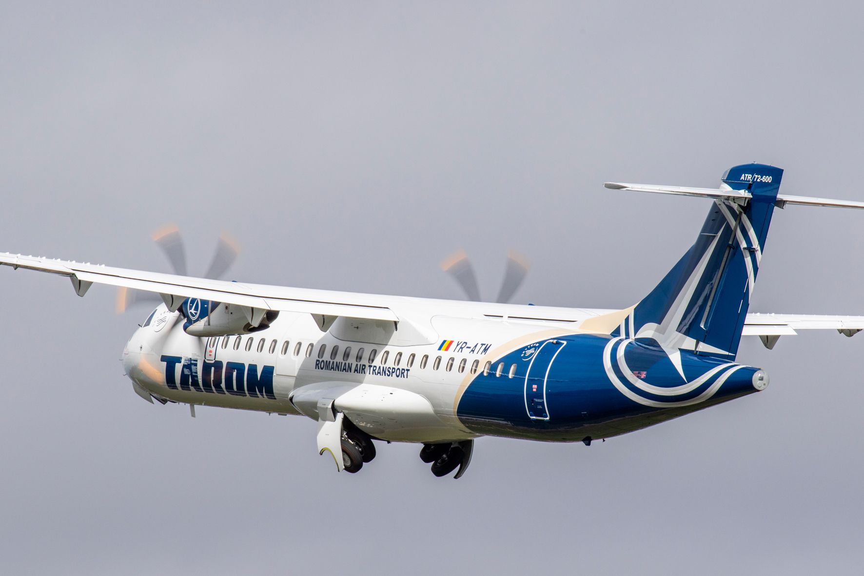 ATR 72-600 Tarom départ Francazal