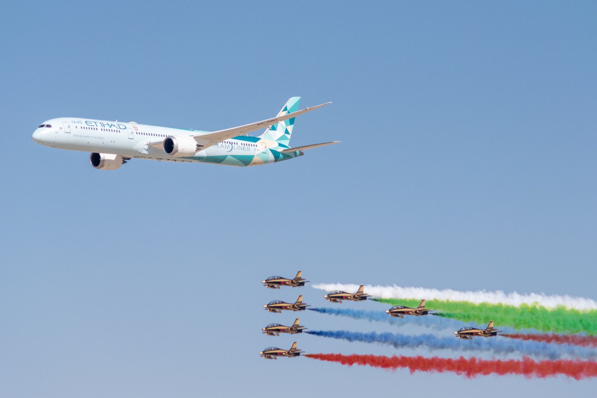 Dubai Airshow, United Arab Emirates, Boeing 787