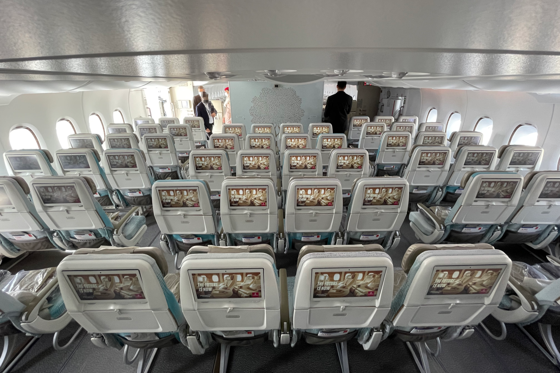 Emirates, Airbus A380, Guided Tour