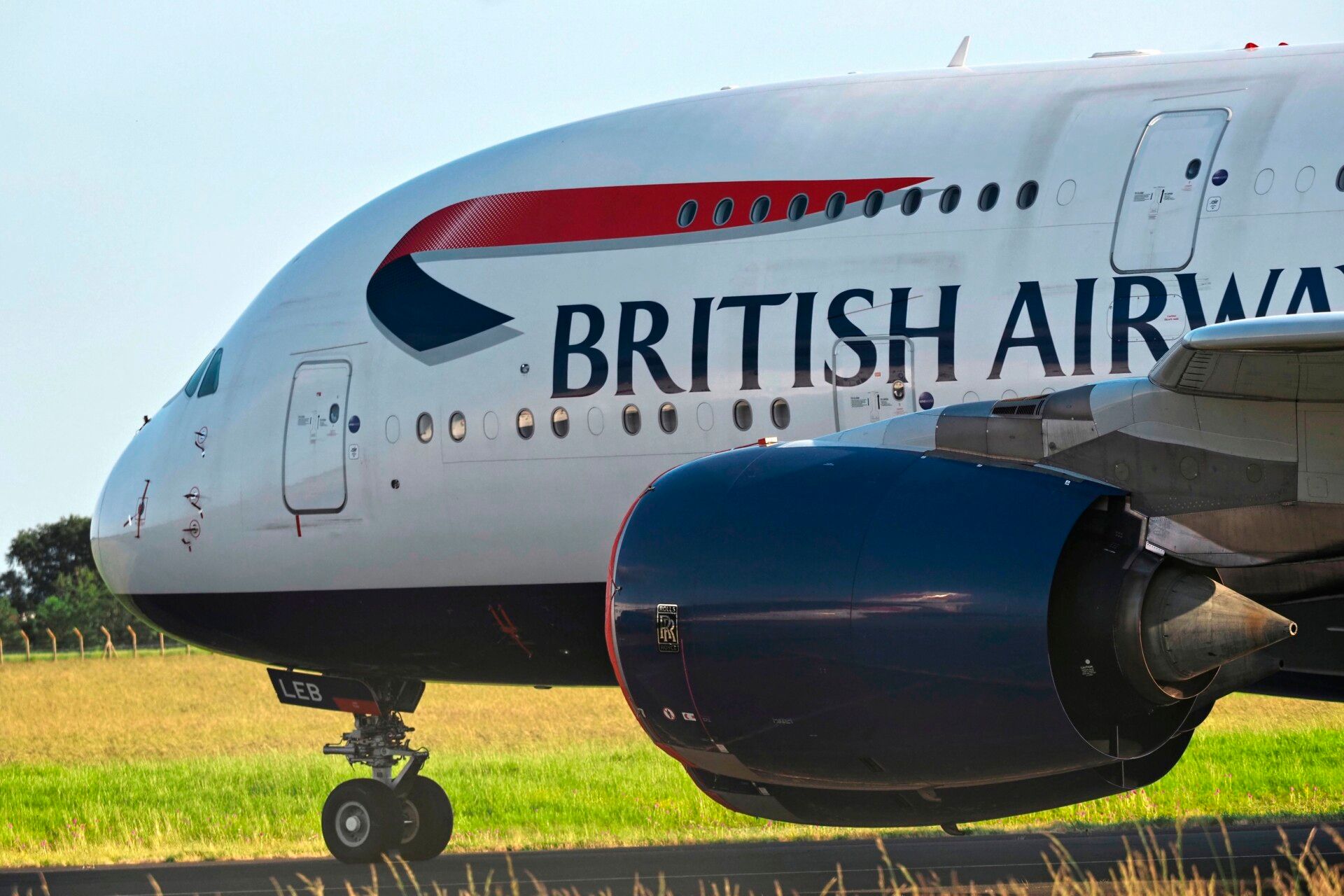 British Airways, Airbus A380, Johannesburg
