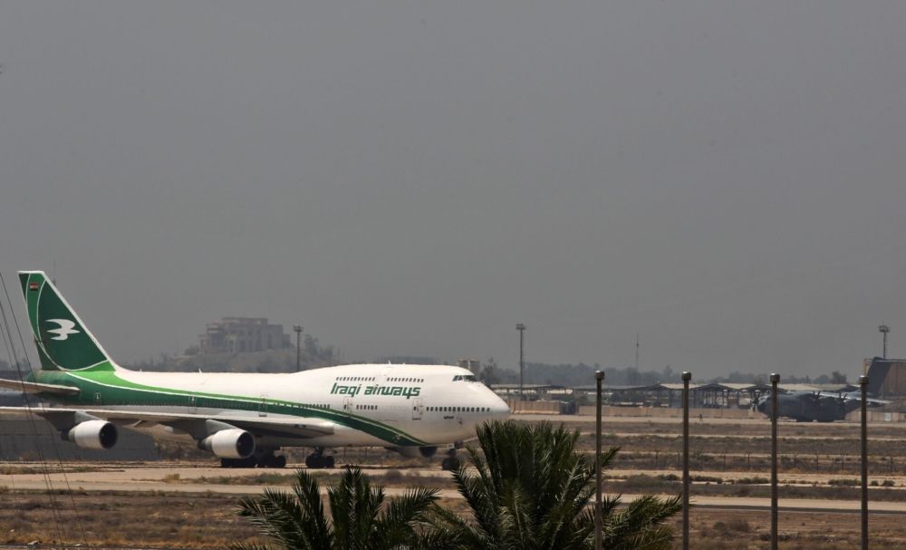 Iraqi Airways 747-400 Getty