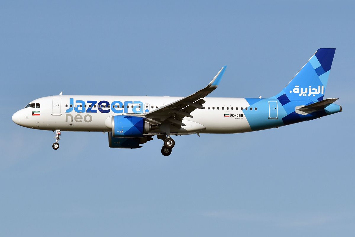 Jazeera Airways 9K-CBB Airbus A320-251Neo