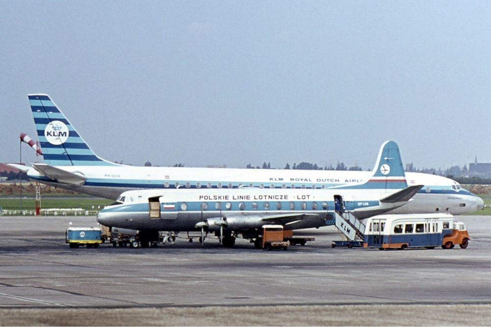 LOT Polish Airlines Vickers Viscount