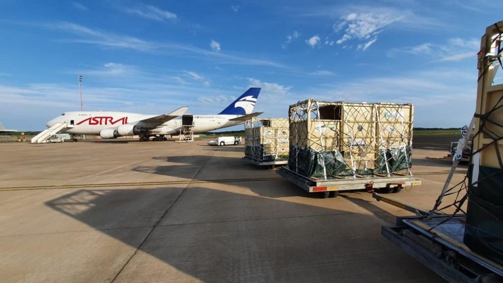 Boeing 747 Rhino relocation