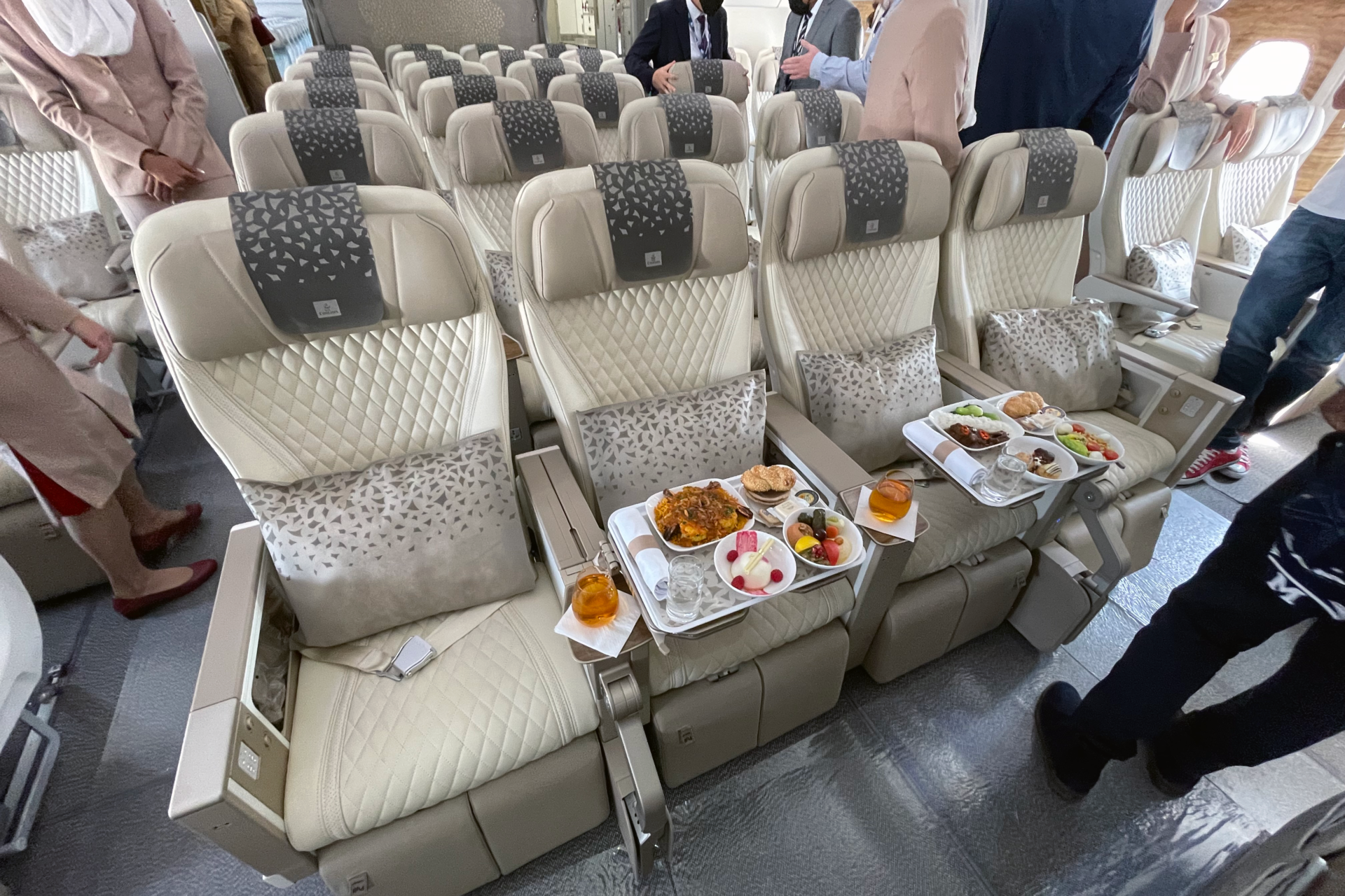 Emirates, Airbus A380, Guided Tour