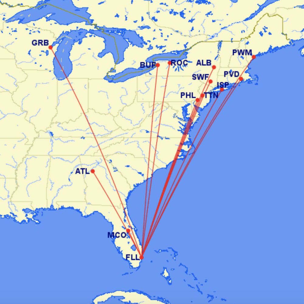 Frontier Airlines Comes To Fort Lauderdale In Latest Expansion