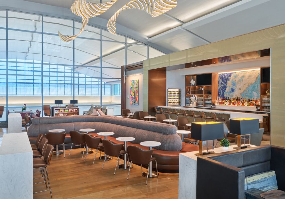 Delta's Sky Club in Fort Lauderdale 