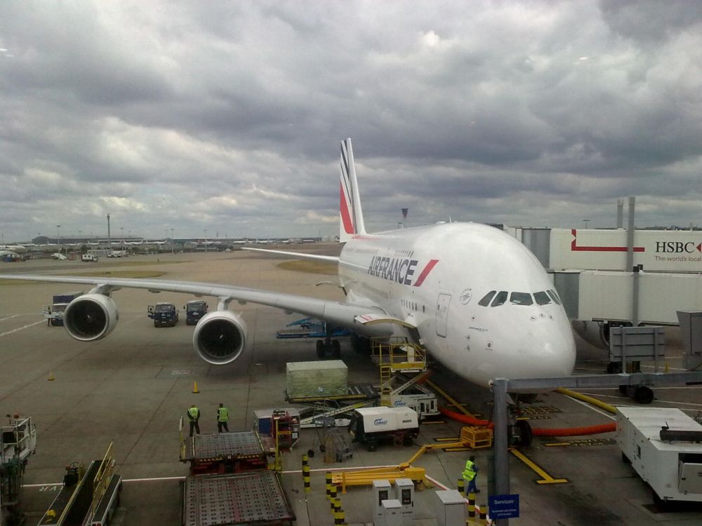 Air France A380 Heathrow