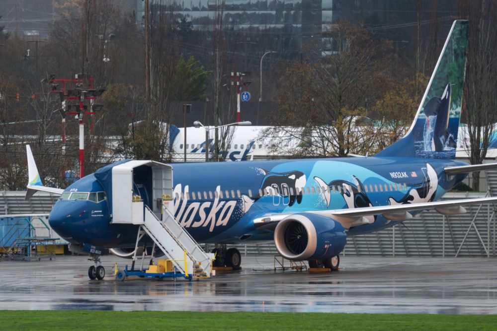 Alaska Airlines, Boeing 737 MAX, Orca Livery