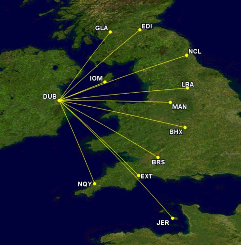 Emerald's initial Dublin network