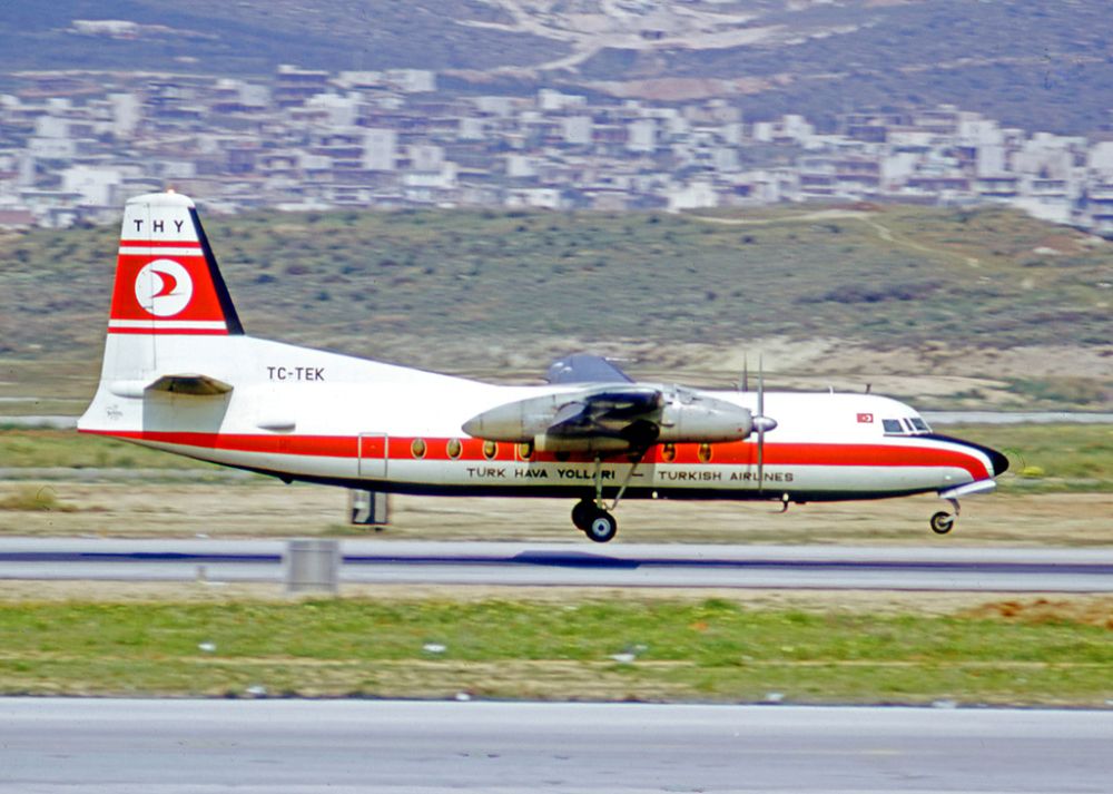 Turkish Airlines Fokker F27