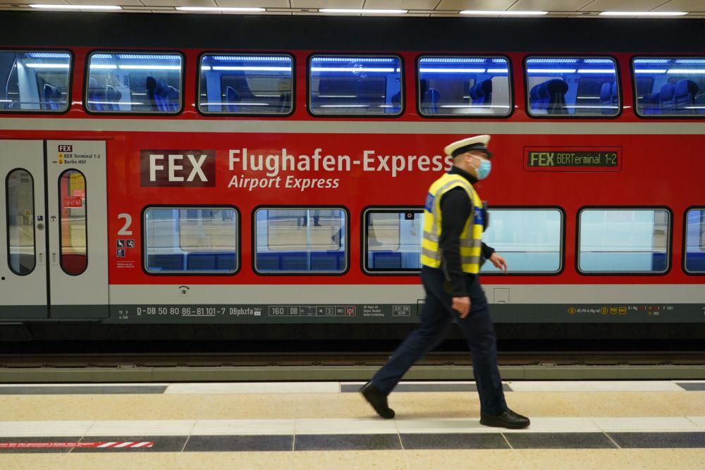 Berlin airport express train