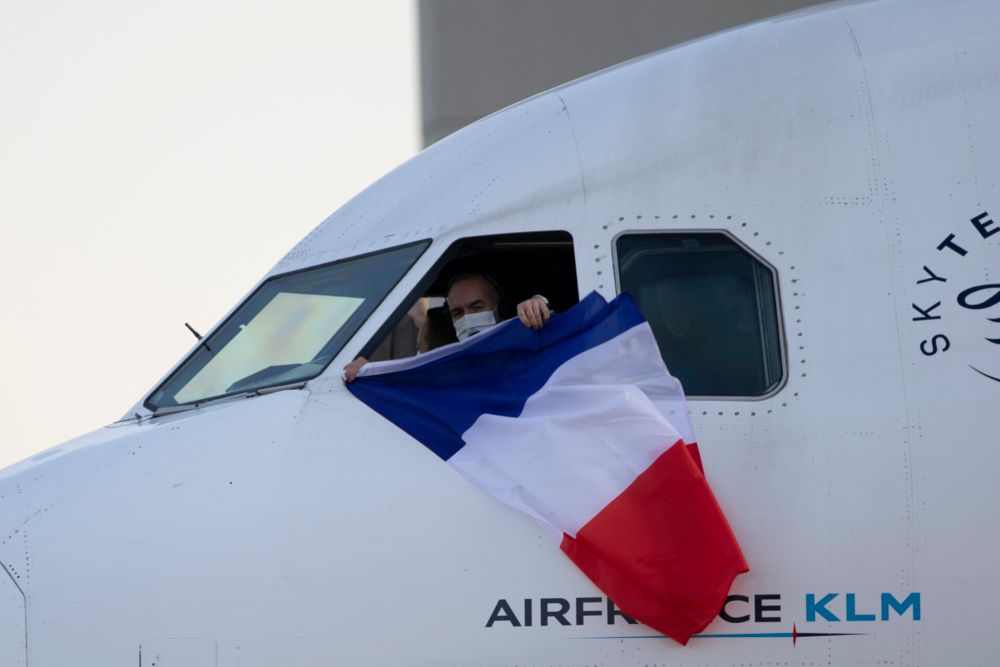 Air France-KLM french flag