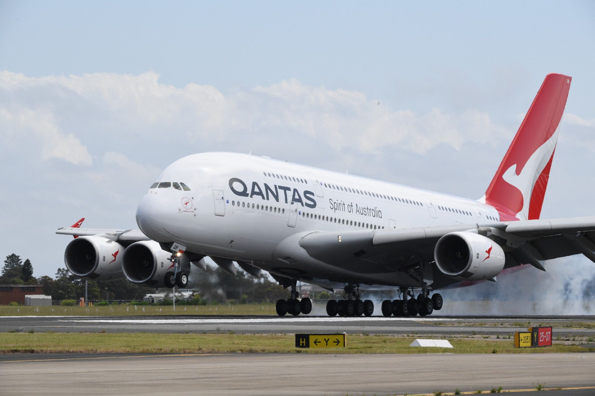 Qantas A380 have even featured as points planes