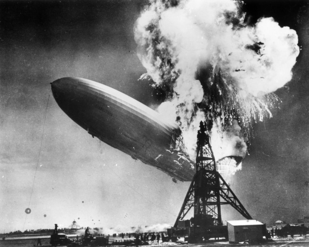 Hindenburg airship disaster getty