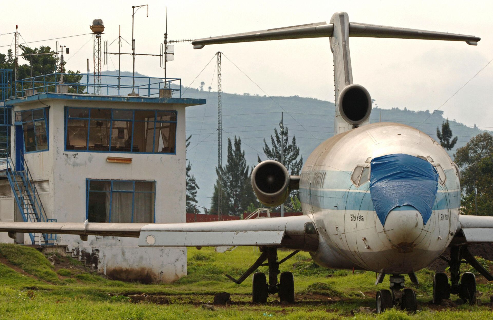 Congo Goma Airport Plane getty