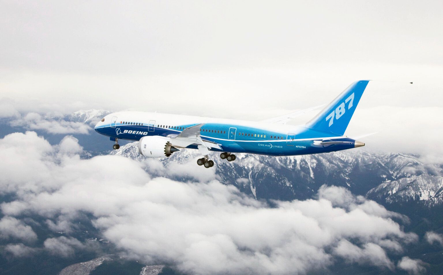 Boeing 787 first flight