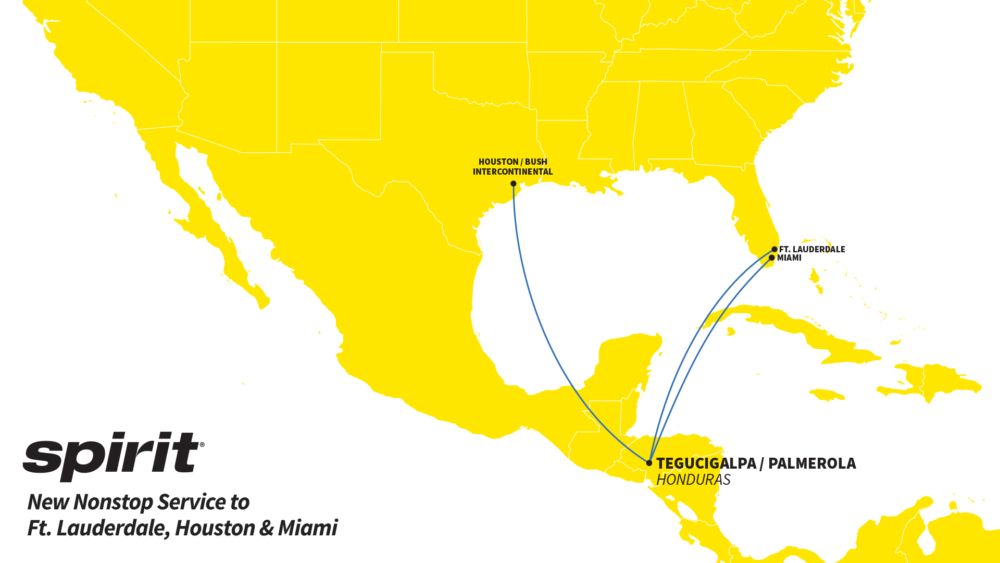 A Big Day For Honduras Spirit Airlines First To Fly To New Airport