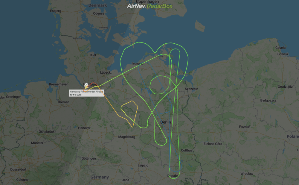 RadarBox A380 Hamburg