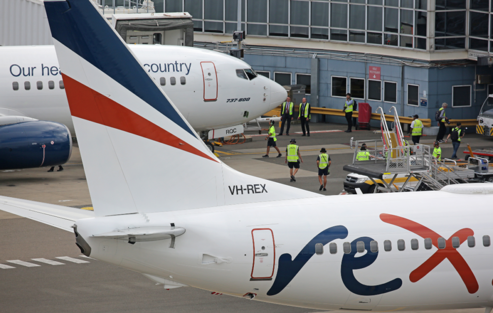 Rex-now operates to six Australian mainline airports 