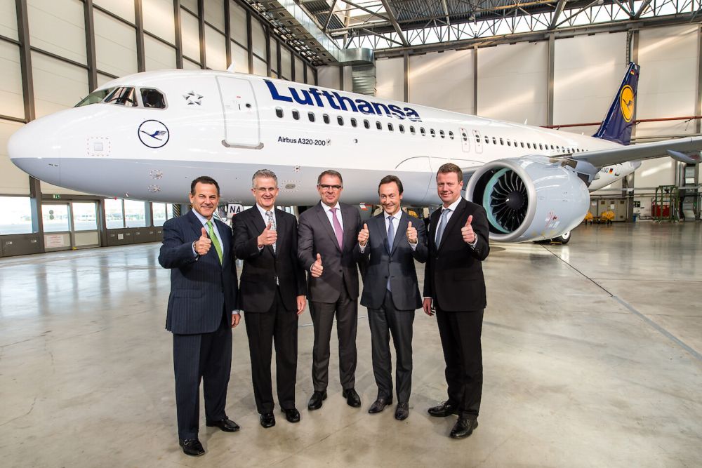 Lufthansa first A320neo launch customer