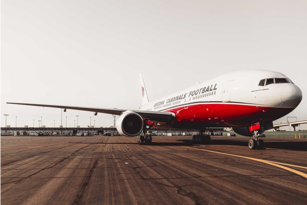 Arizona Cardinals Boeing 777