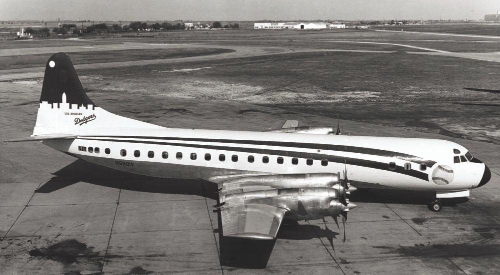 LA Dodgers Lockheed Electra
